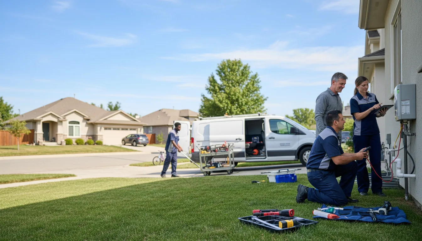 Tankless water heater service in Oakhurst, TX